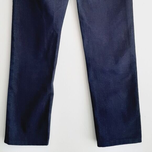 LEVI'S 312 | Shaping Slim Stretchy Dark Wash Crop Ankle Jeans Sz 25 Altered - Picture 8 of 15